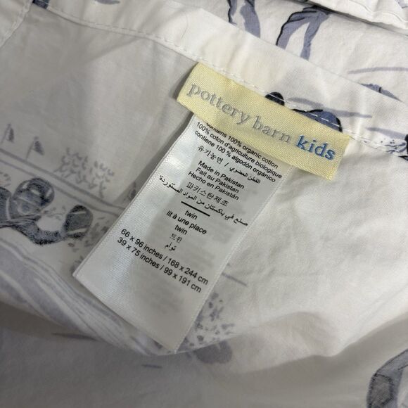 Pottery Barn Kids Sports Bedding Twin 3-piece Set Baseball Football Soccer - Picture 5 of 7